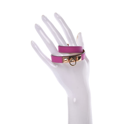 Hermes Swift Rivale Double Tour Bracelet T1 Magnolia 2 of 7