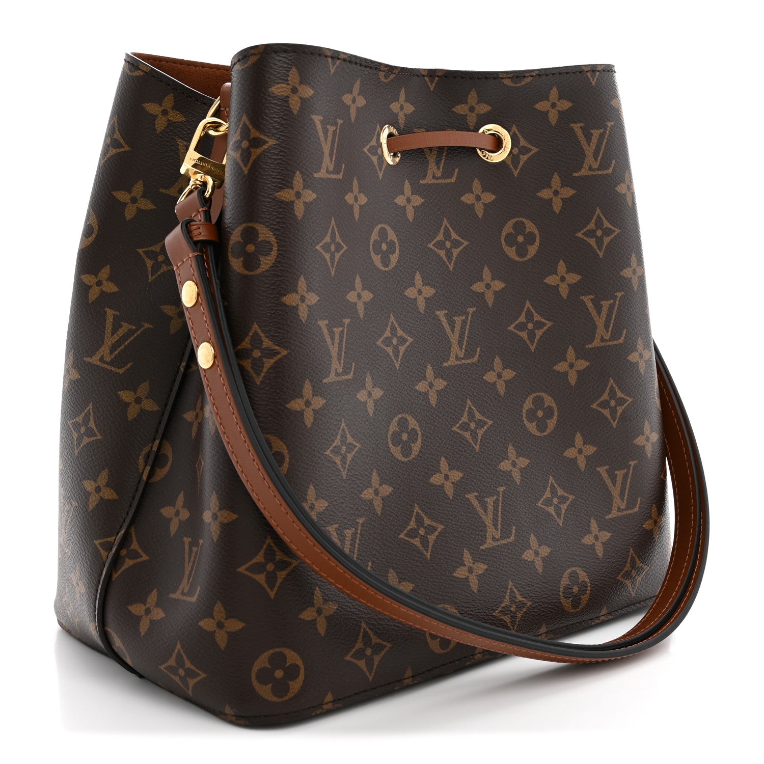 Louis Vuitton Monogram Neonoe MM Caramel 2 of 10