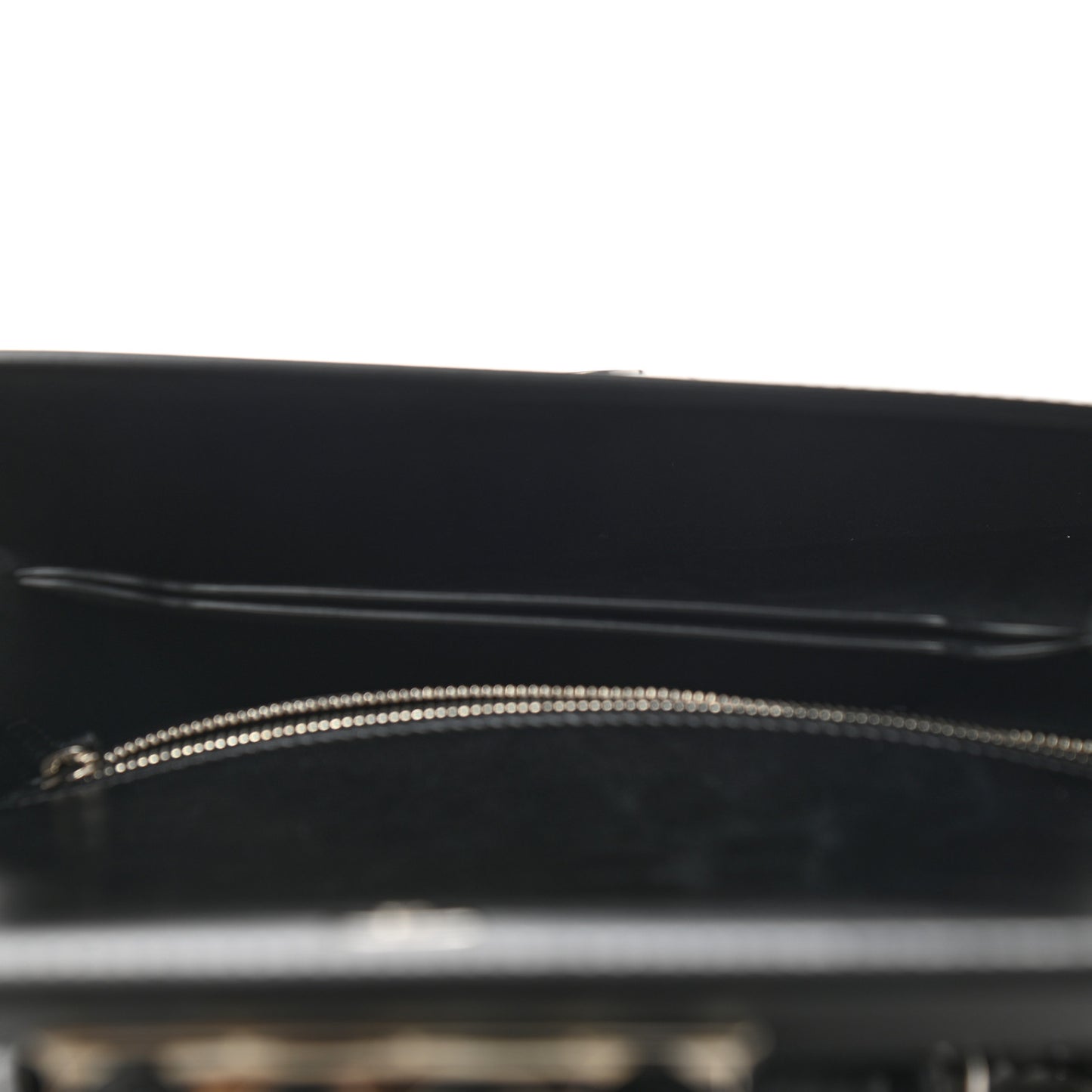 Calfskin Knuckle Shoulder Bag Black