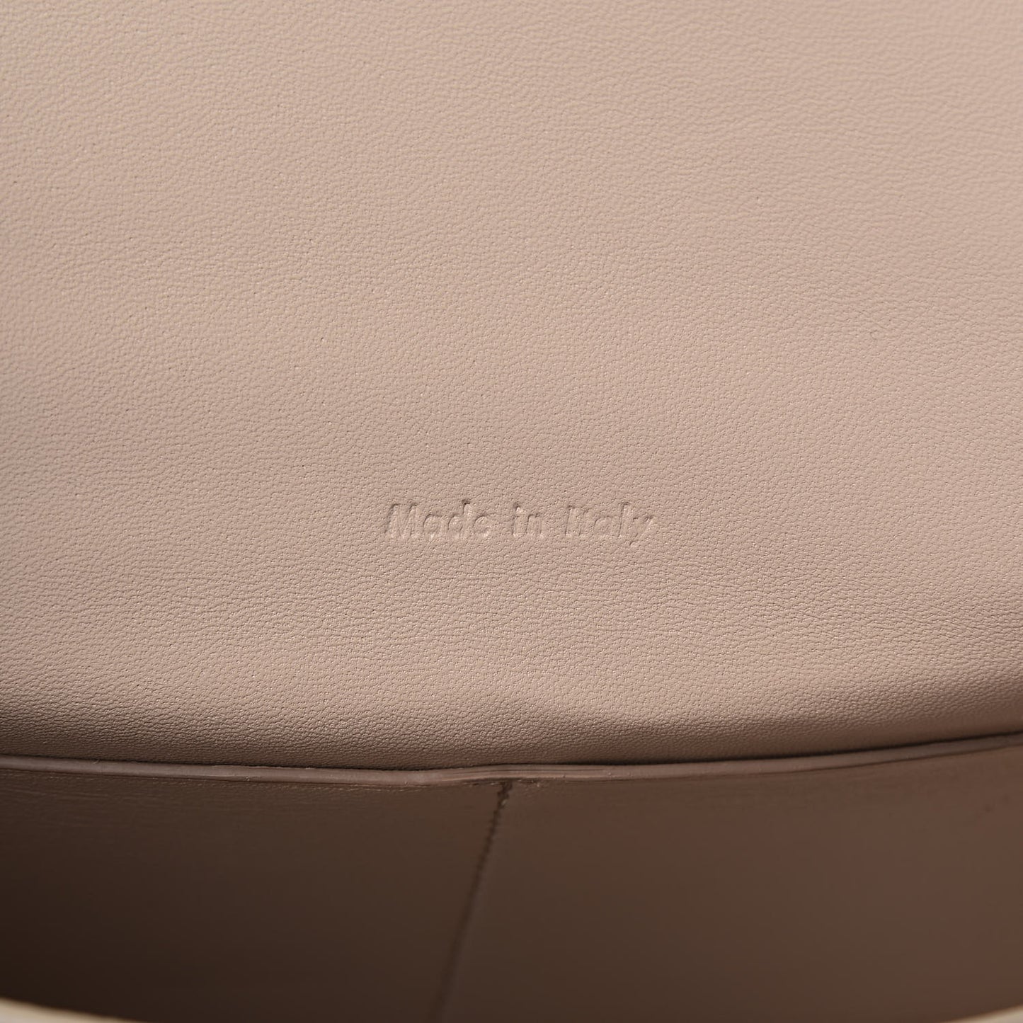 Grained Calfskin Medium Trotteur Light Taupe