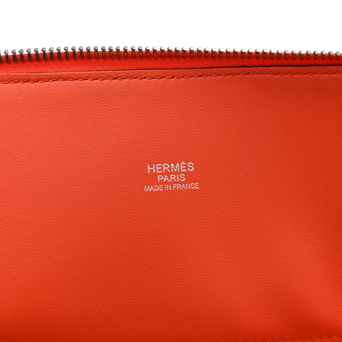 Hermes Taurillon Clemence Bolide 31 Orange Poppy 6 of 10