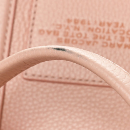 Marc Jacobs Grained Calfskin Small The Tote Bag Rose Dust 10 of 10