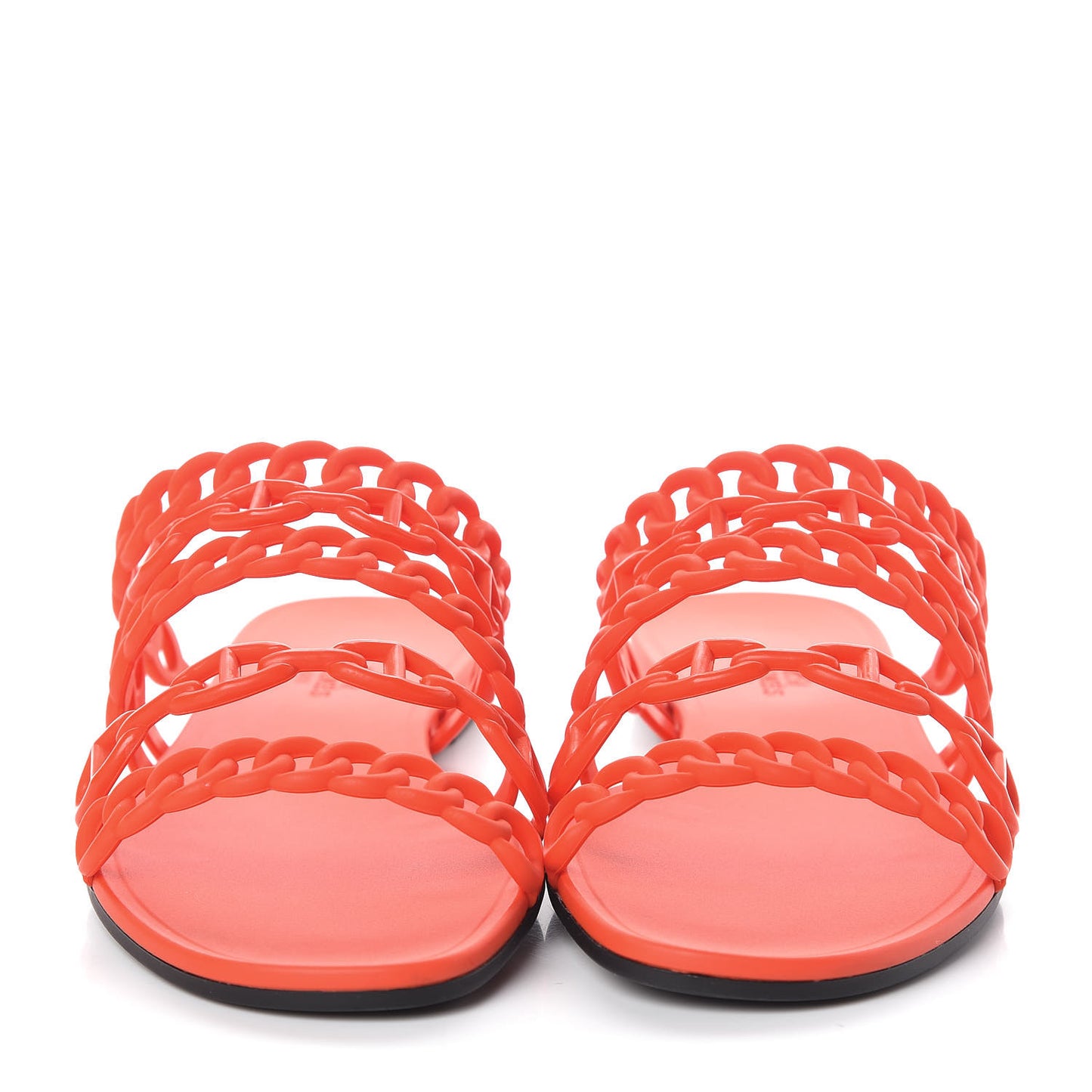Rubber Chaine d'Ancre Nude Sandals 39 Pavot