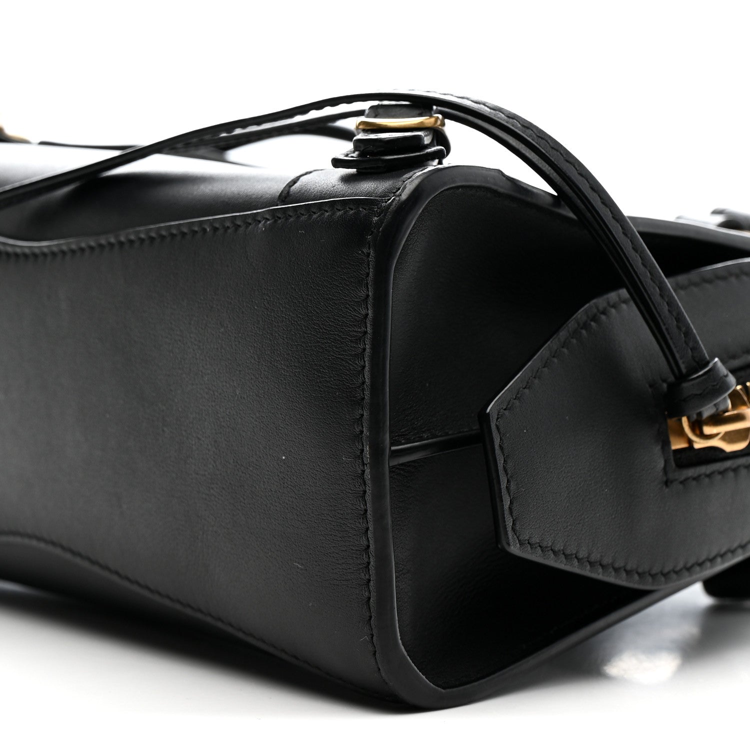 Balenciaga Smooth Calfskin Neo Classic Gold Hardware Mini City Black 10 of 13