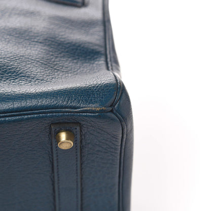 Hermes Chevre Mysore Birkin 30 Bleu De Prusse 17 of 21
