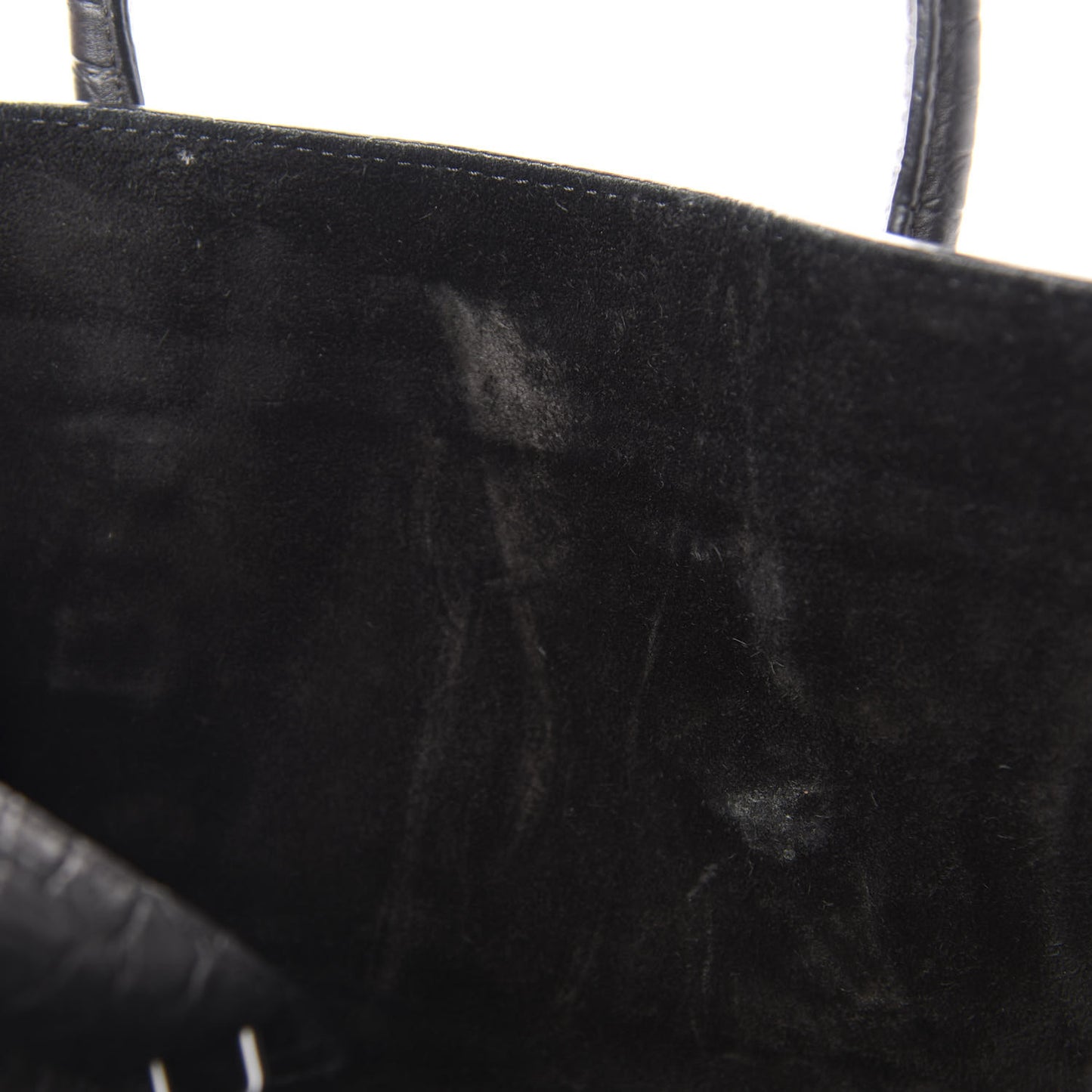 Crocodile Embossed Calfskin Medium Phantom Luggage Black