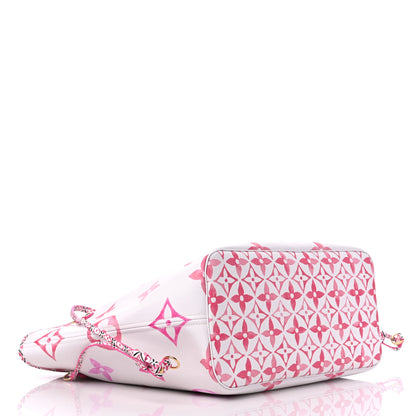 Louis Vuitton Monogram Giant By The Pool 2.0 Neverfull MM Rose 5 of 9