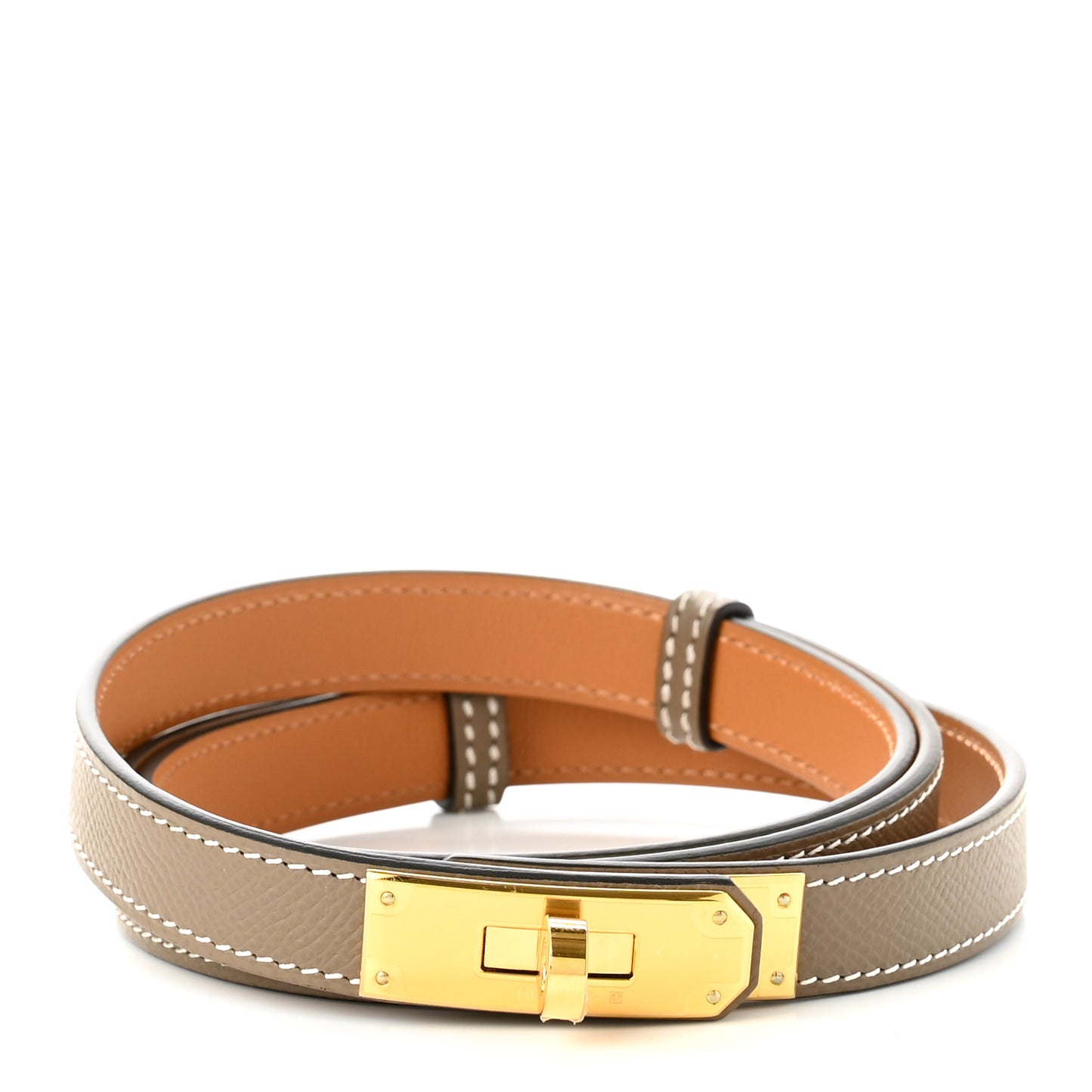Epsom Kelly Belt Etoupe