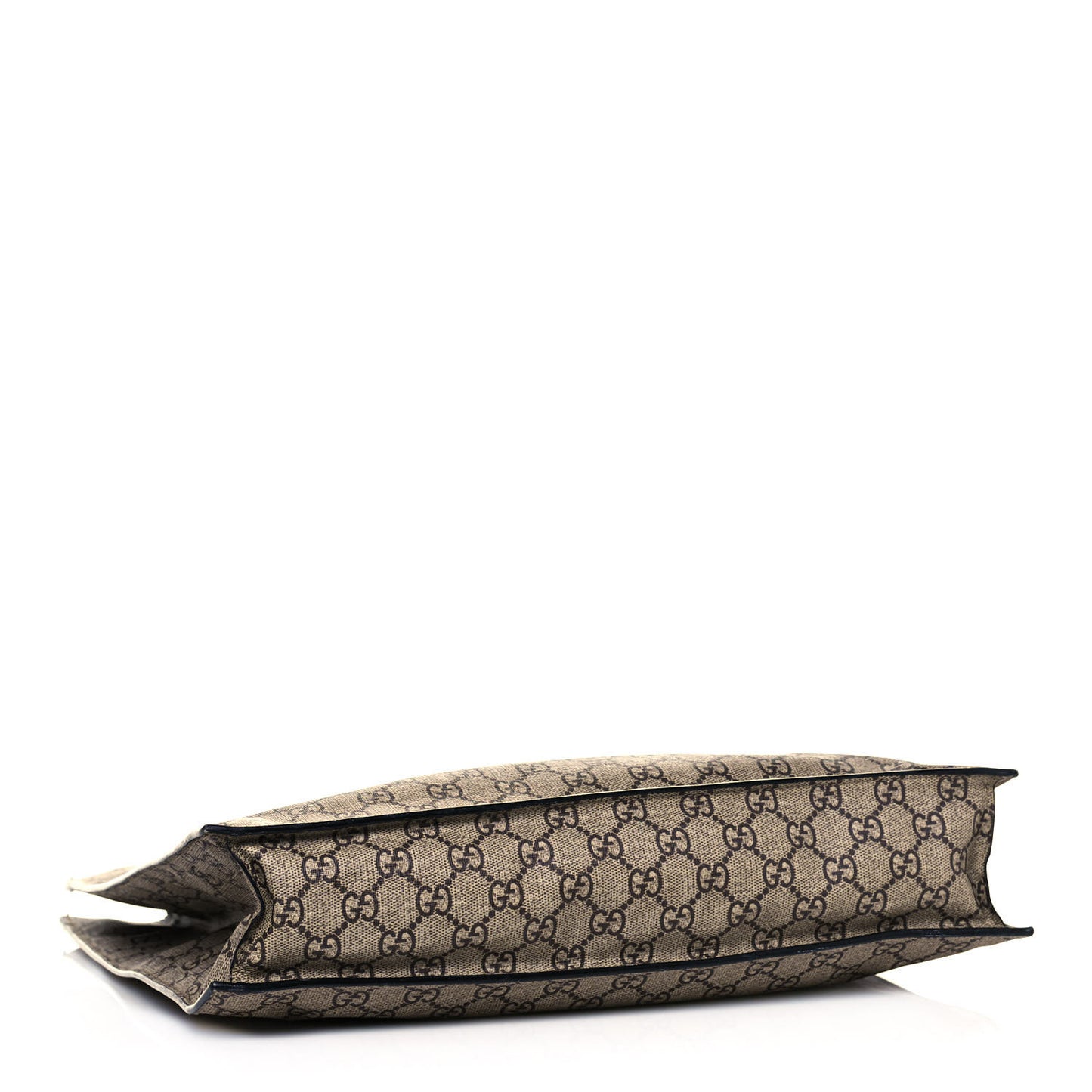GG Supreme Monogram L'Aveugle Par Amour Print Vertical Tote Black