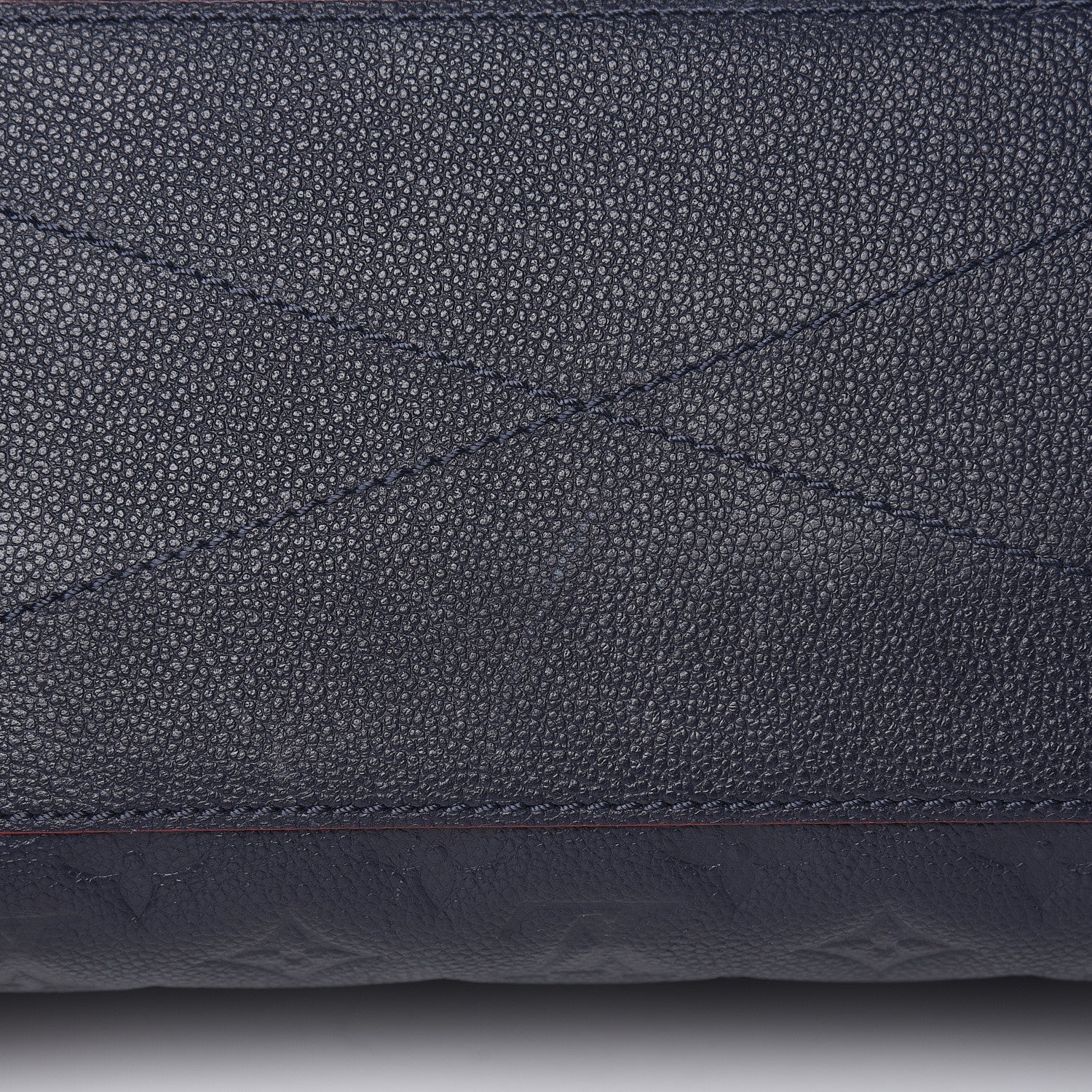 Louis Vuitton Empreinte Montaigne MM Marine Rouge 9 of 12