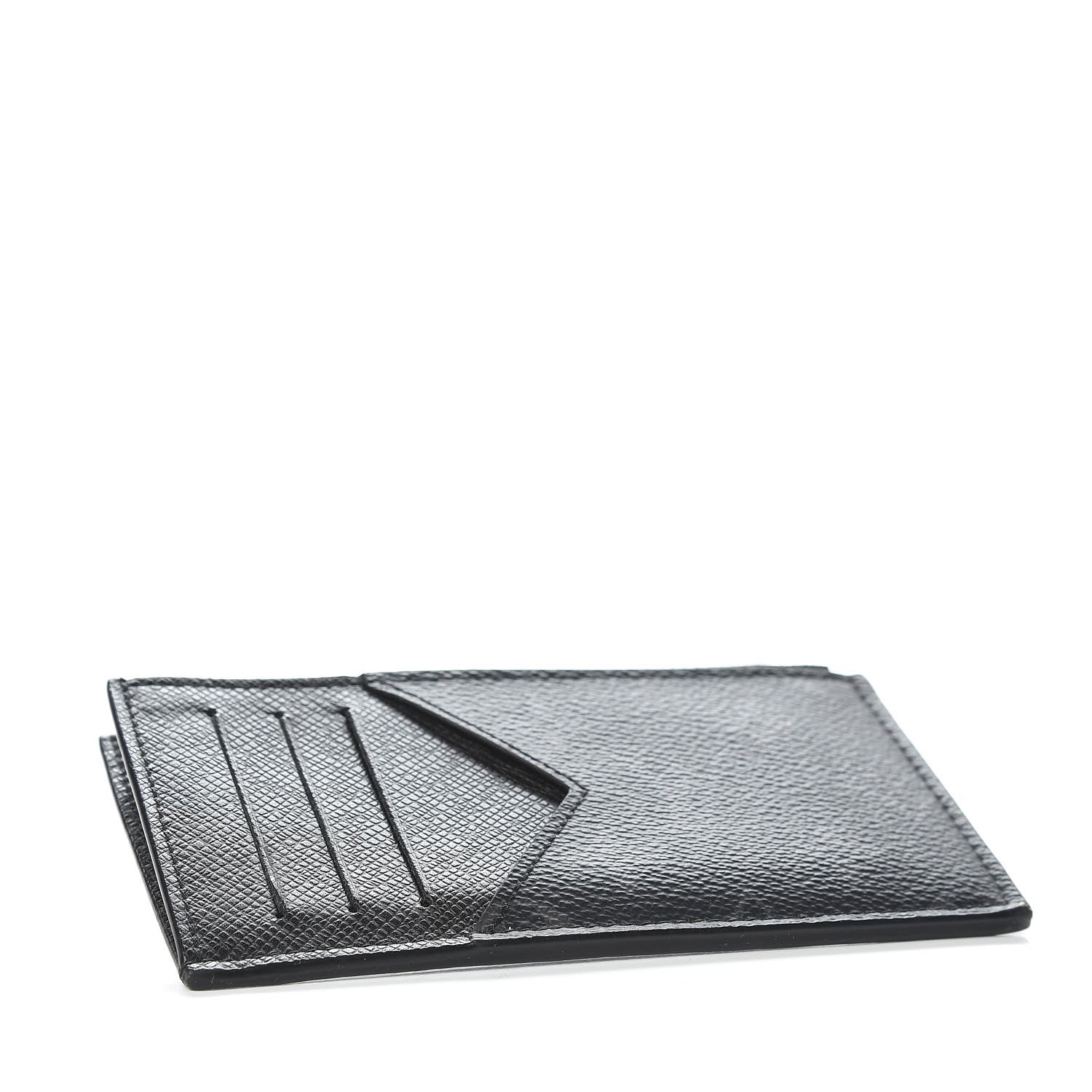 Louis Vuitton Monogram Eclipse Taiga Coin Card Holder 4 of 6