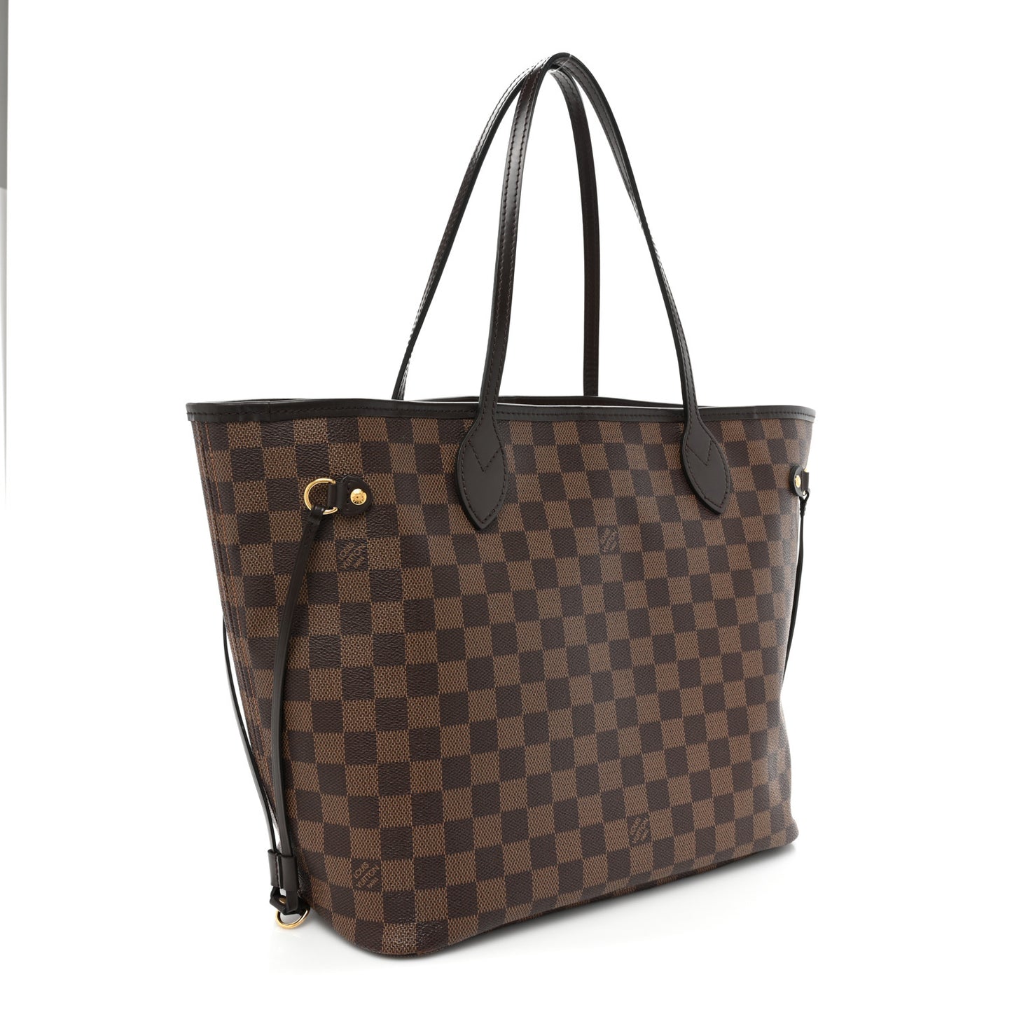 Damier Ebene Neo Neverfull MM Rose Ballerine