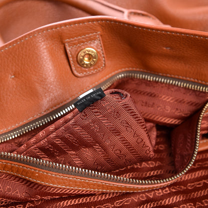 Prada Vitello Daino Tote Caramel 8 of 15