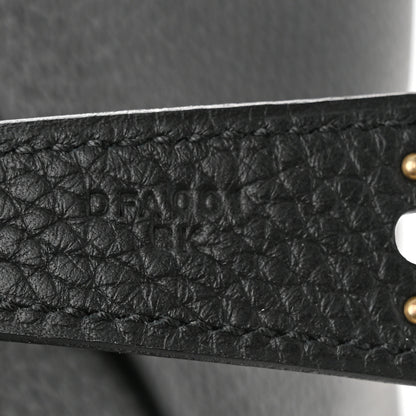 Hermes Taurillon Clemence Lindy 30 Black 7 of 10