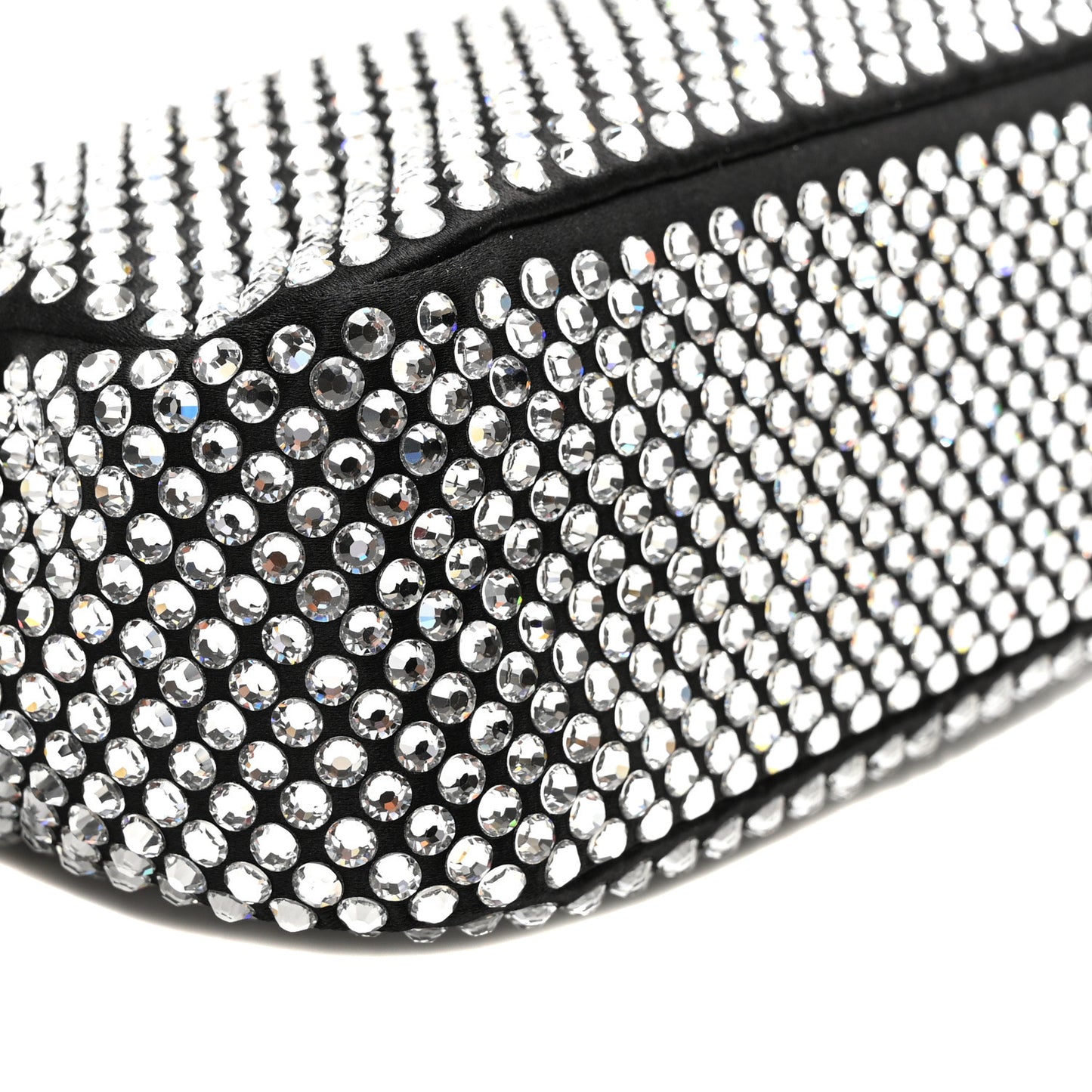 Satin Crystal Re-Edition 2005 Shoulder Bag Cristal