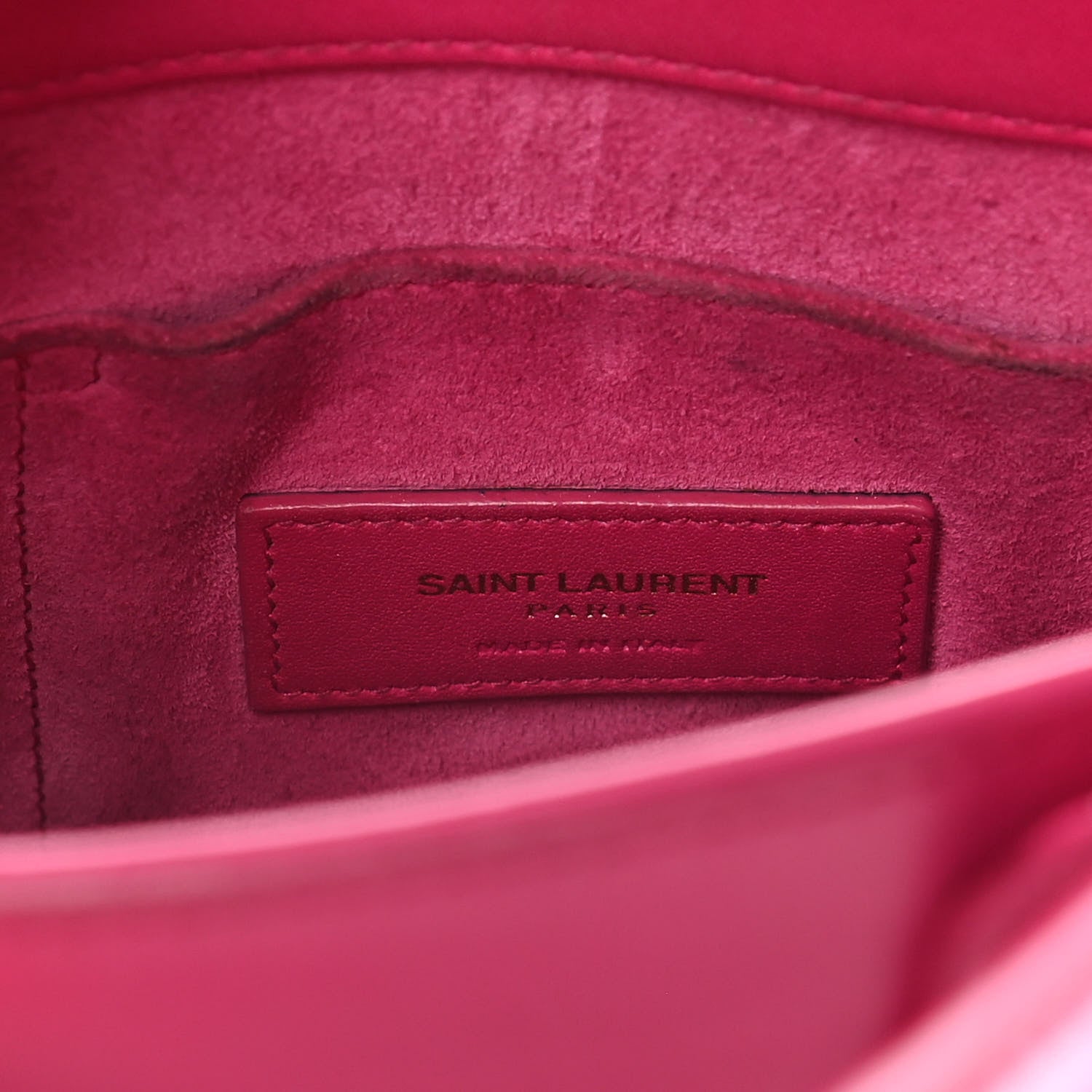 Saint Laurent Calfskin Nano Sac De Jour Bubblegum 6 of 14