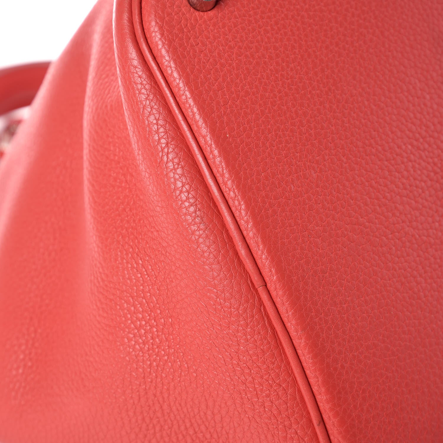 Hermes Taurillon Clemence Picotin Lock 26 GM Bougainvillea 9 of 13