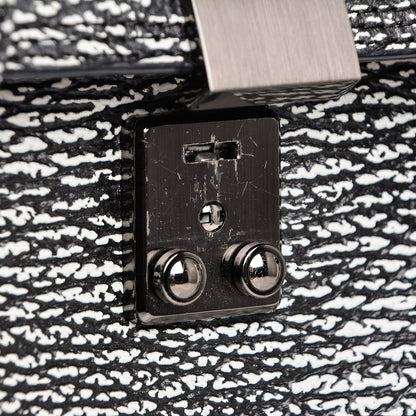 3.1 Phillip Lim 3.1 Textured Calfskin Large Pashli Satchel Black Cream 8 of 8