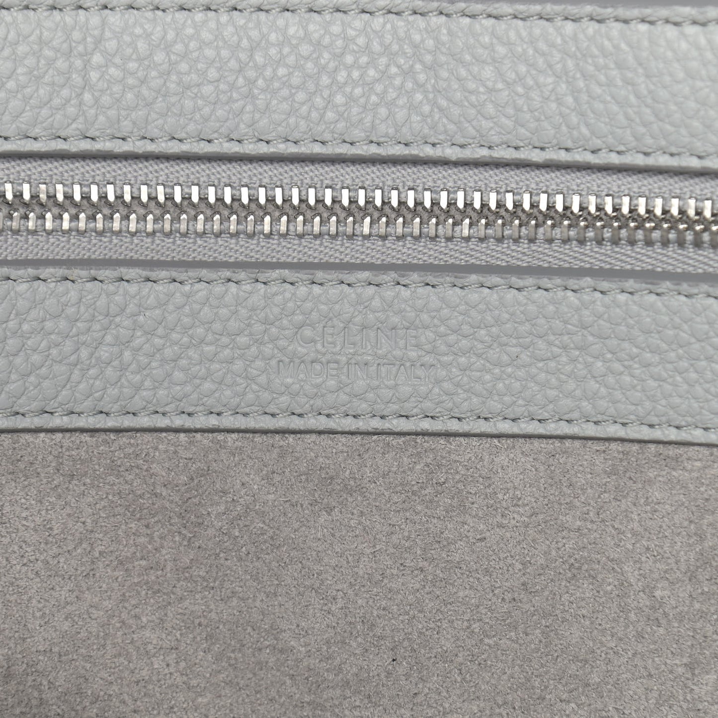 Soft Grained Calfskin Small Belt Cabas Phantom Mineral