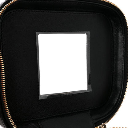 Chanel Caviar Quilted Small Top Handle Vanity Case With Chain Black 11 of 12