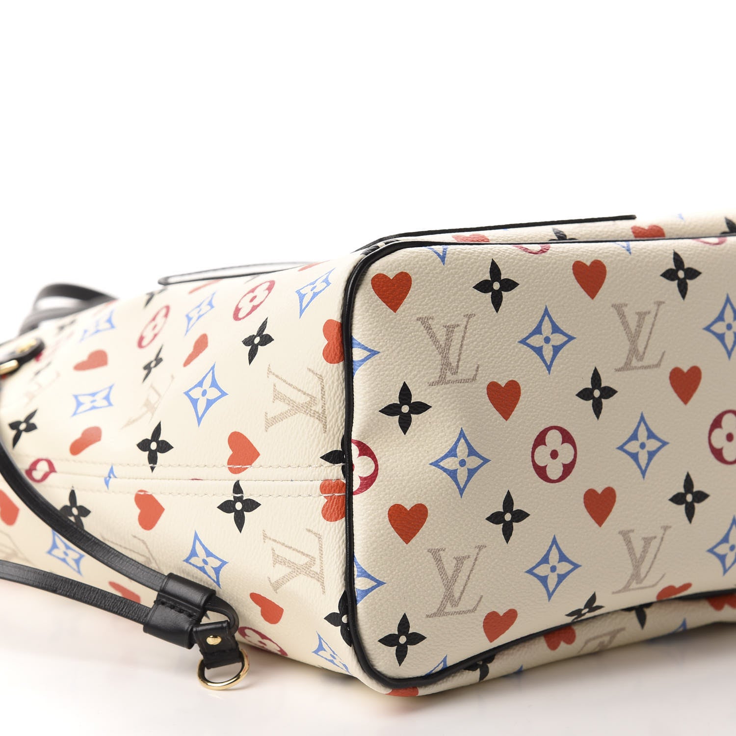 Louis Vuitton Game On Neverfull MM White 6 of 10