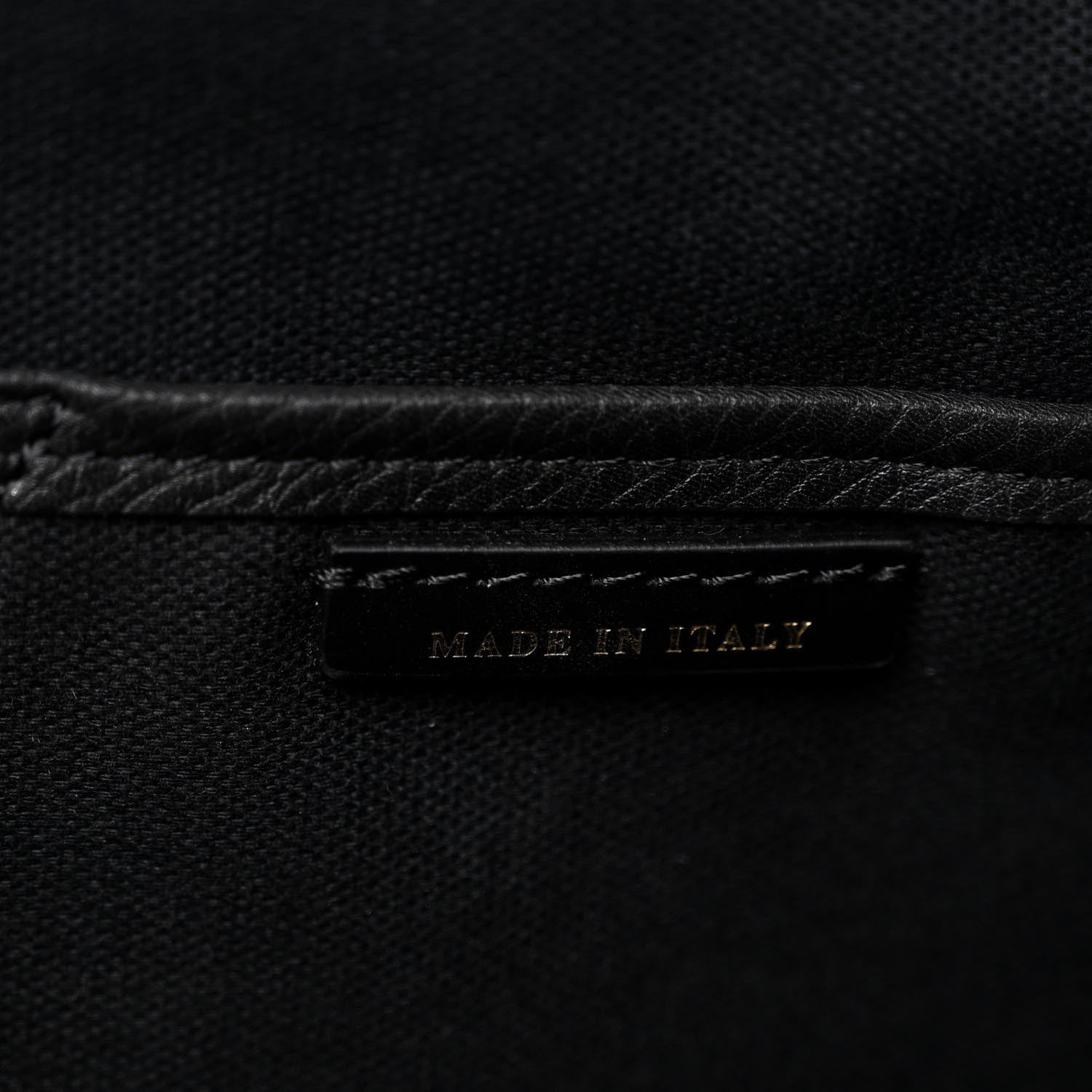 Burberry Grainy Calfskin House Check Small Canterbury Black 7 of 10
