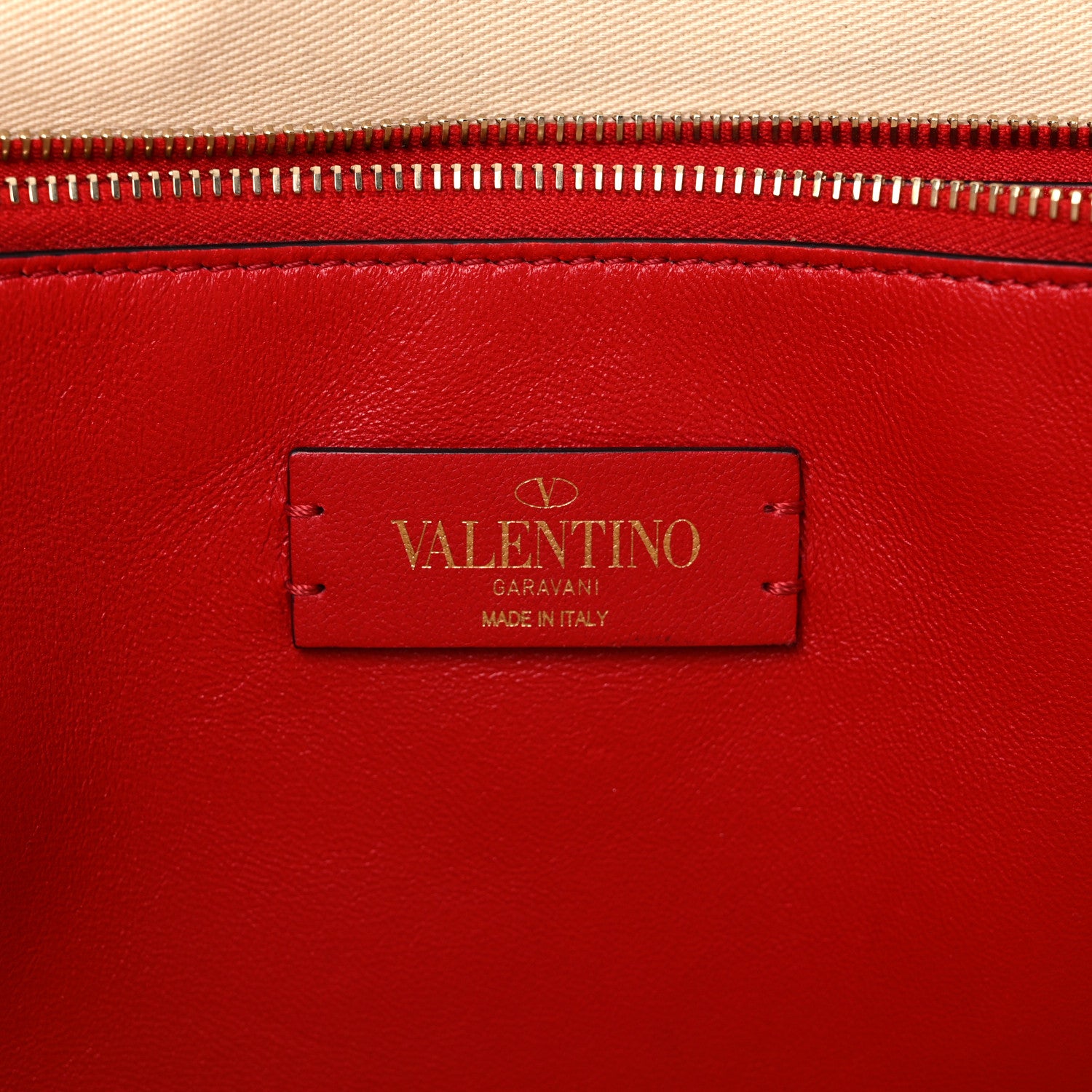 Valentino Garavani Raffia Calfskin Rockstud Shoulder Tote Naturale Saddle Brown 12 of 31