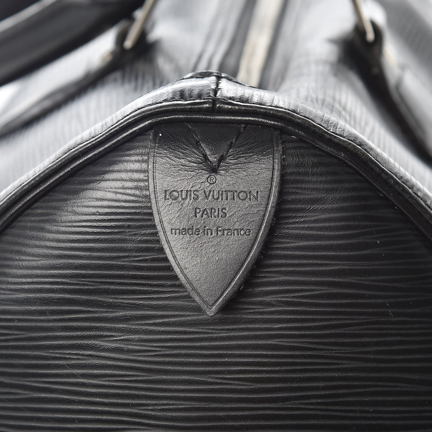 Louis Vuitton Epi Speedy 35 Black 6 of 30