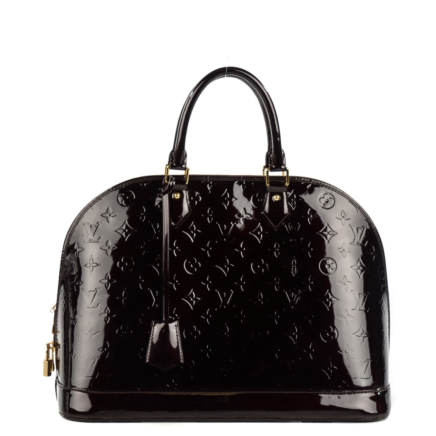 Louis Vuitton Vernis Alma GM Amarante 1 of 7