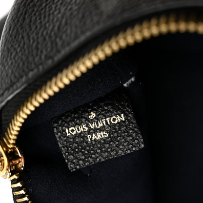 Louis Vuitton Empreinte Monogram Giant Neverfull MM Pochette Black 6 of 6