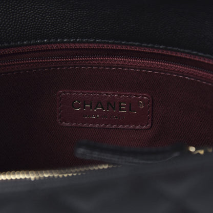 Chanel Caviar Quilted Small Coco Handle Flap Black 6 of 11
