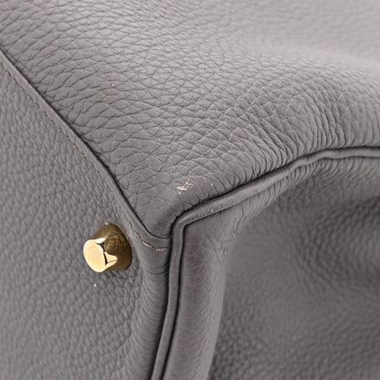 Hermes Togo Kelly Retourne 35 Etain 12 of 17
