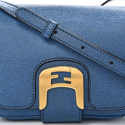 Fendi Vitello Elite Small Chameleon Messenger Carta Zucchero 7 of 13