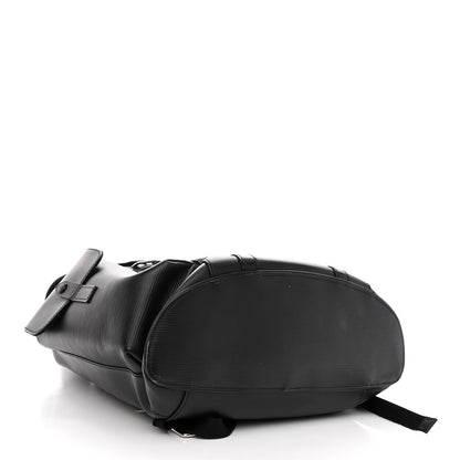 Louis Vuitton Epi Christopher Backpack PM Black 4 of 10