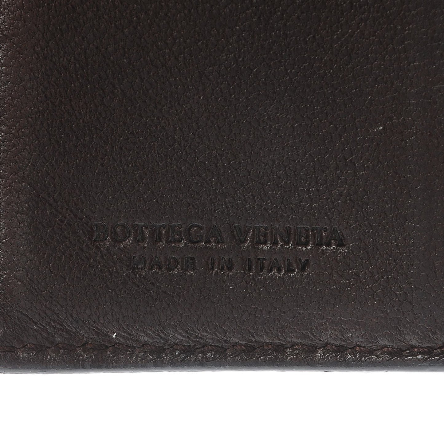 Nappa Intrecciato French Flap Wallet Ebano