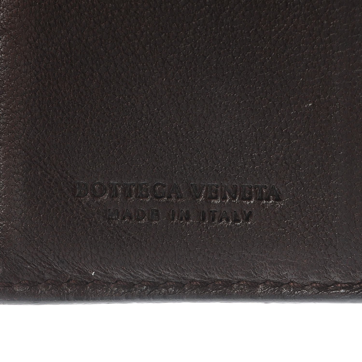 Bottega Veneta Nappa Intrecciato French Flap Wallet Ebano 6 of 8