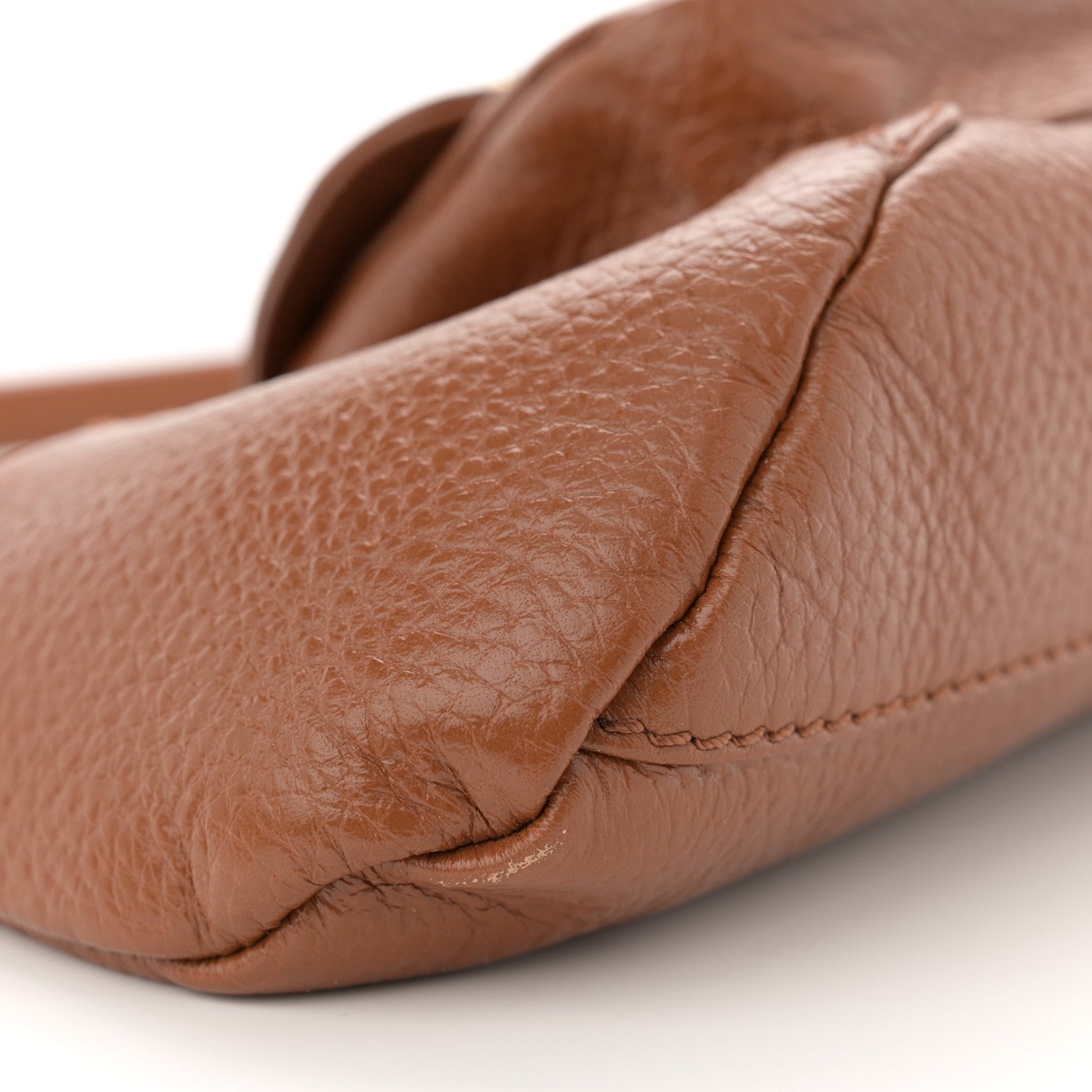 Chloe Grained Calfskin The 99 Shoulder Bag Clay Brown 9 of 11