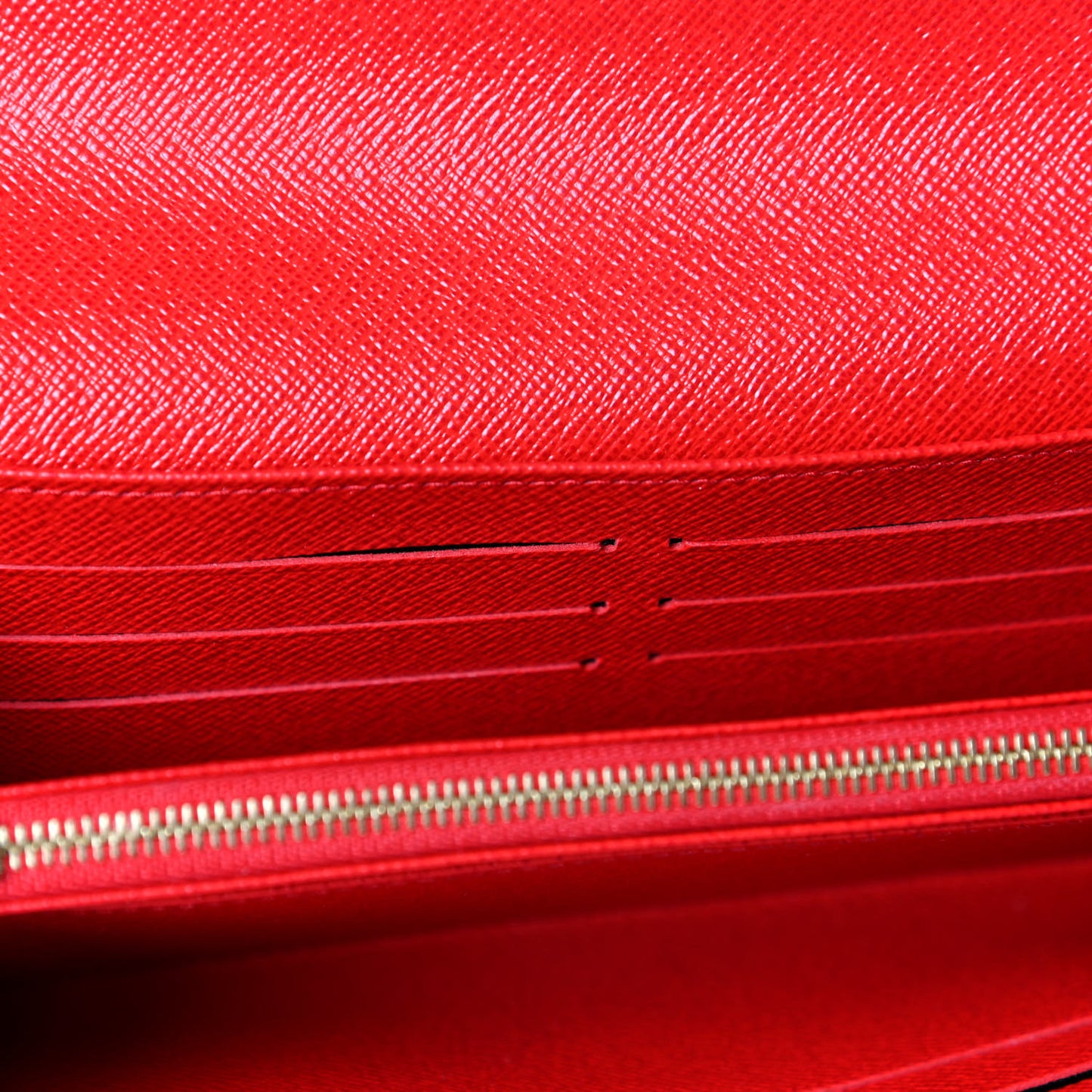 Monogram Sarah Wallet NM Coquelicot