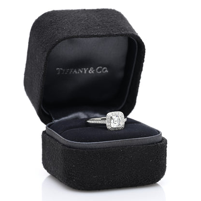 Tiffany Platinum Diamond .86ct Legacy Engagement Ring 48 4.5 5 of 5