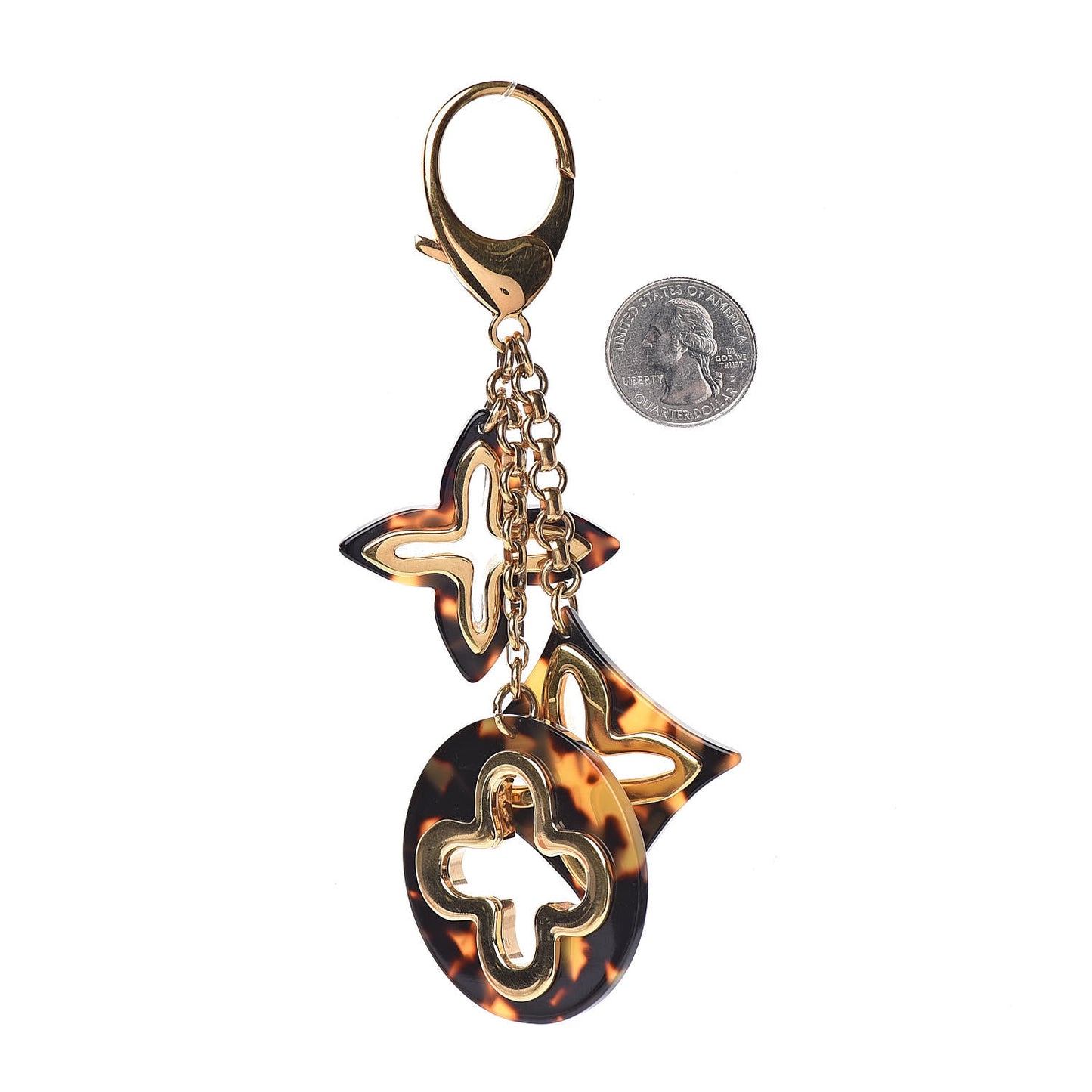 Insolence Bag Charm Ecaille