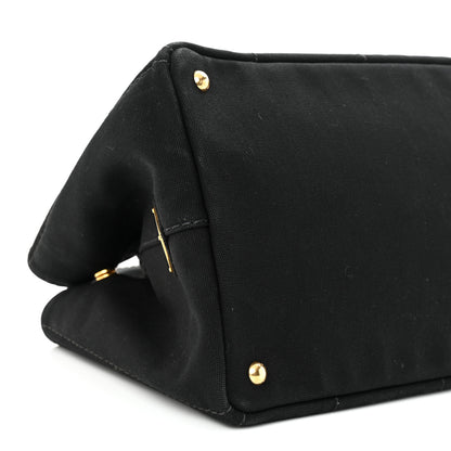 Prada Canapa Logo Tote Black 8 of 9