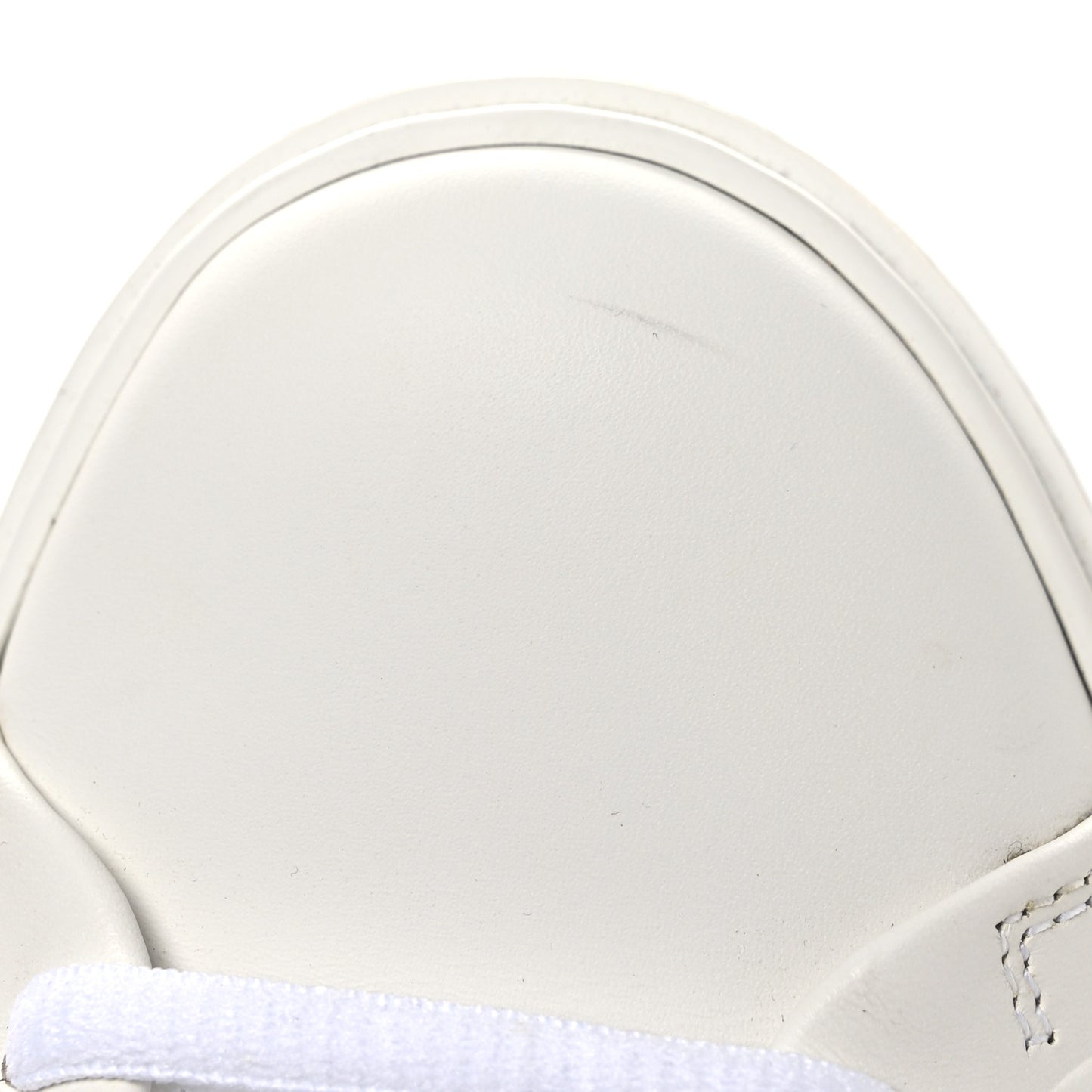 Lambskin Embossed Monogram Time Out Sneakers 37.5 White