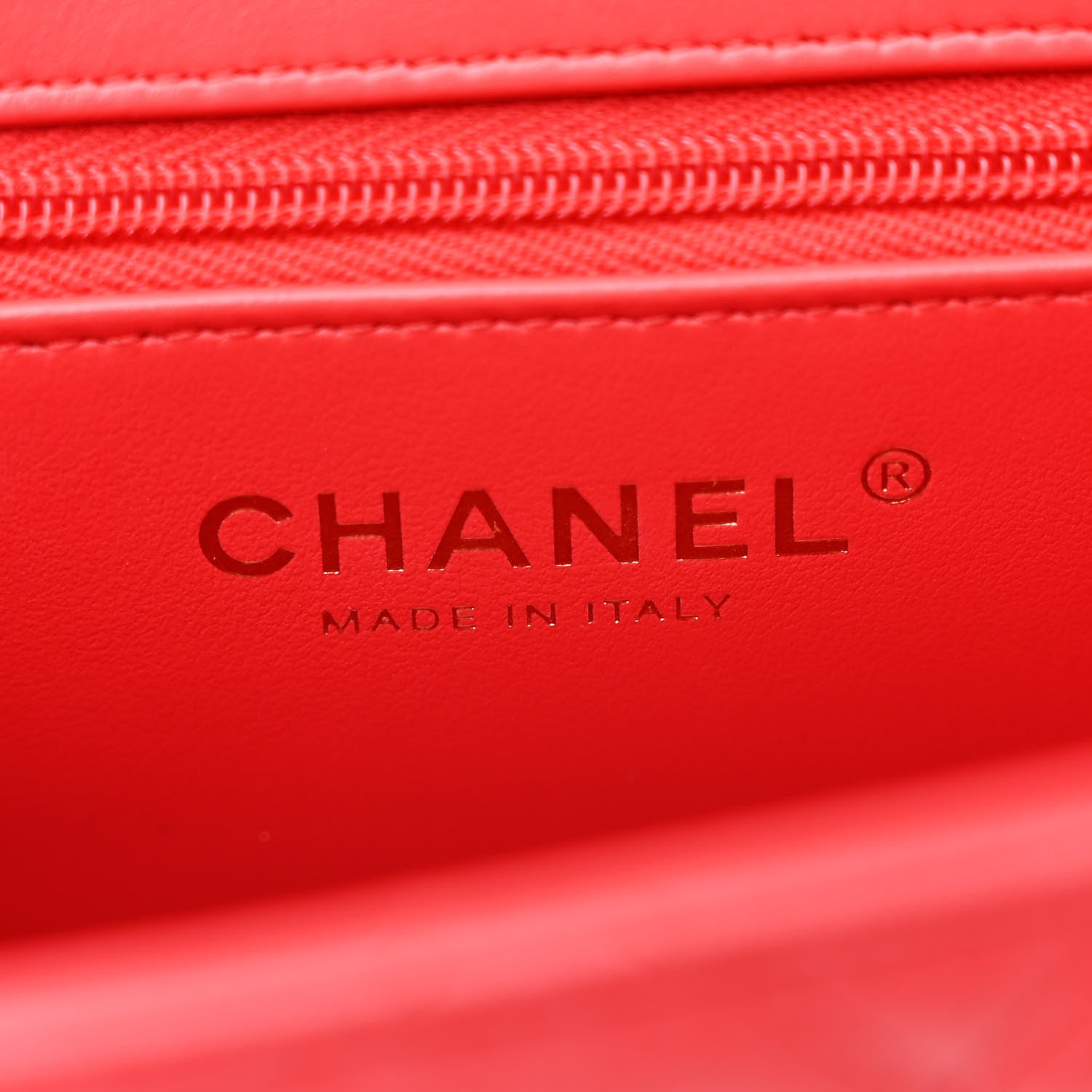 Chanel Shiny Aged Calfskin Quilted Nano Kelly Shopper Dark Red 6 of 11