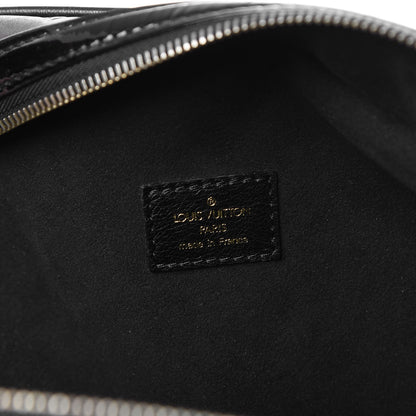 Louis Vuitton Cuir Patent Embossed Monogram Alizee Grey 6 of 8