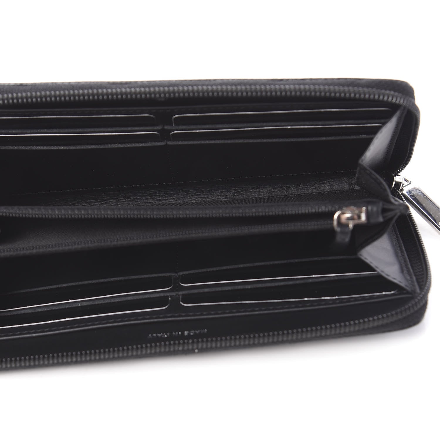 Chanel Caviar Large Timeless CC Zip Around Wallet Black 5 of 9