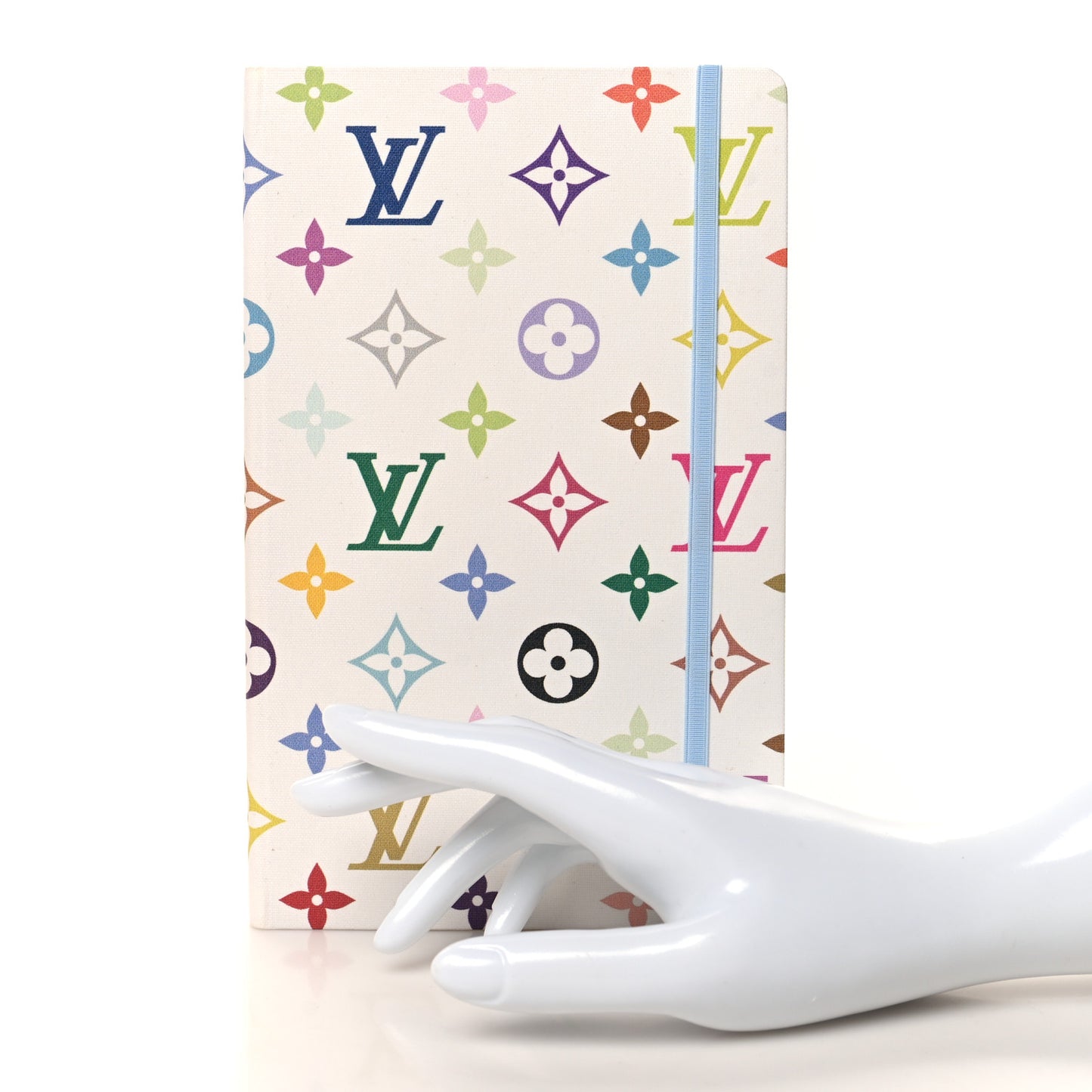 LV x TM Monogram Multicolor Jane Notebook MM  White