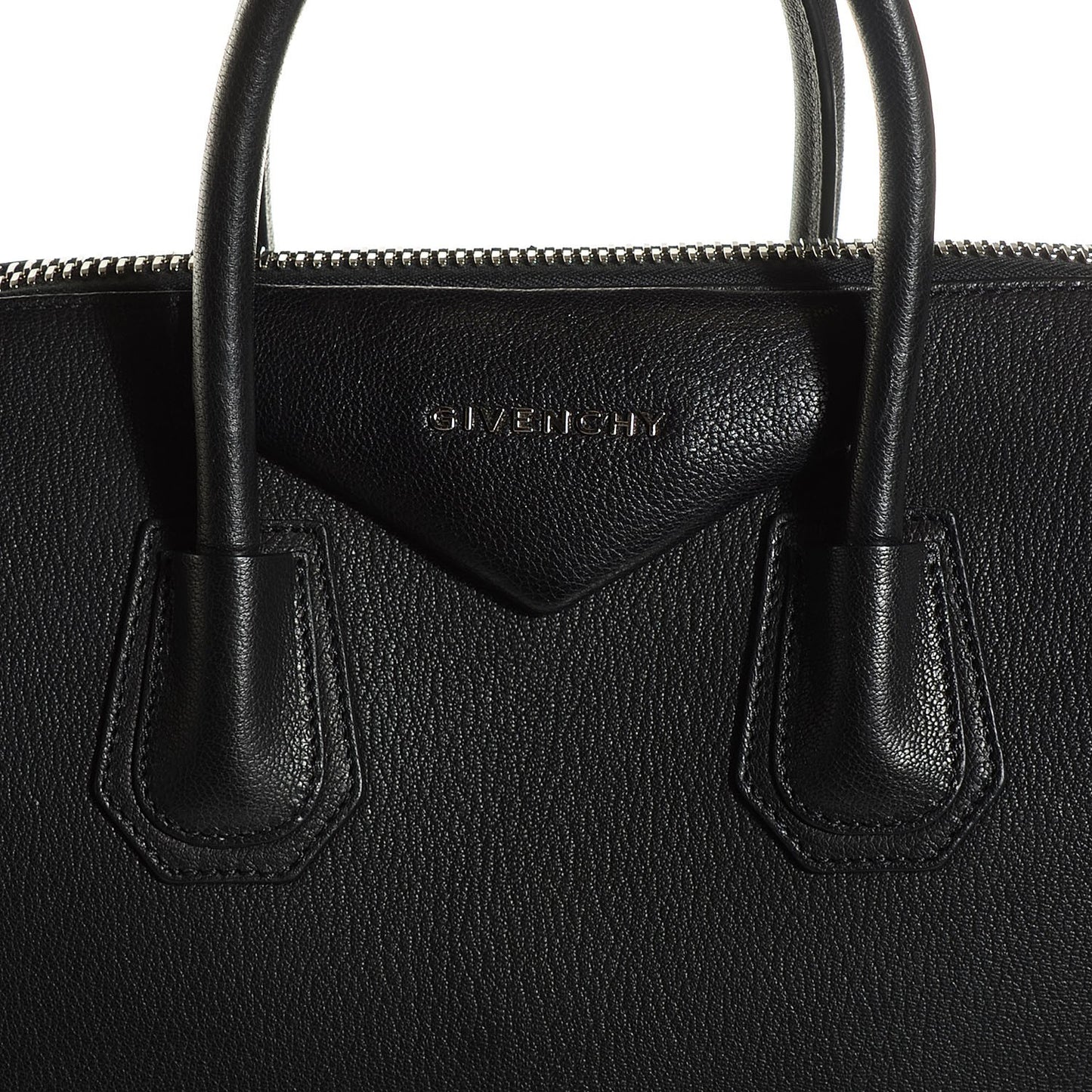 Sugar Goatskin Medium Antigona Black