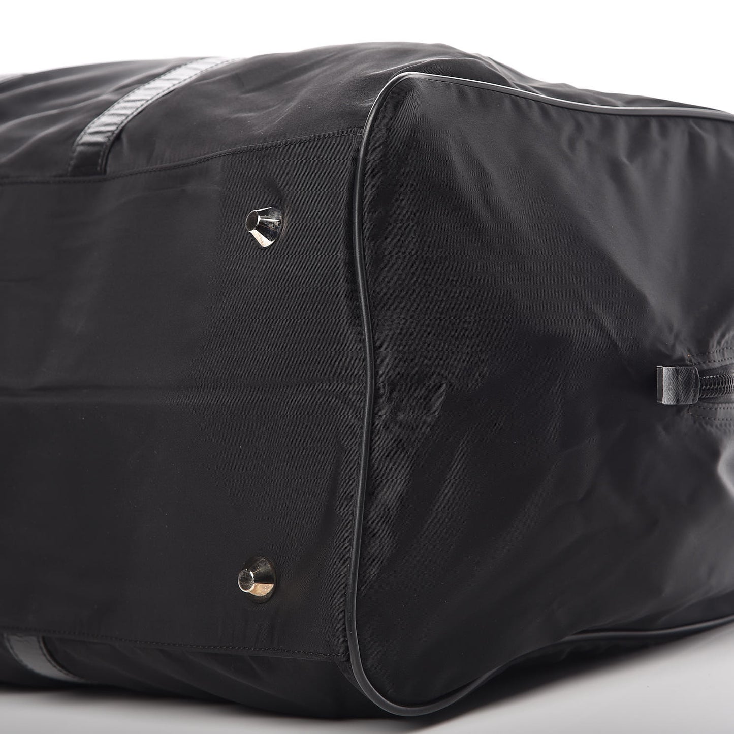 Nylon Viaggio Duffle Black