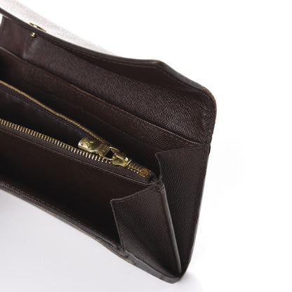 Louis Vuitton Damier Ebene Sarah Wallet 8 of 11