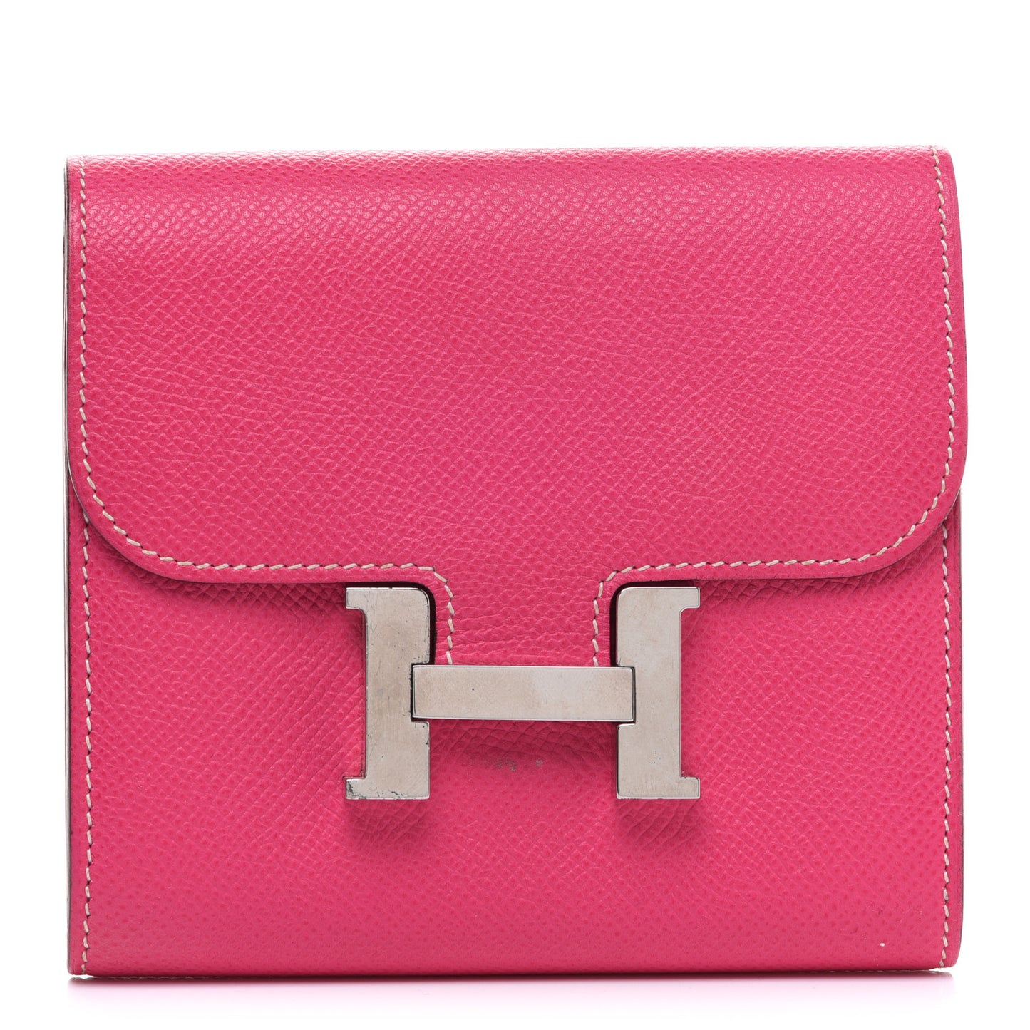 Epsom Constance Short Wallet Rose Tyrien